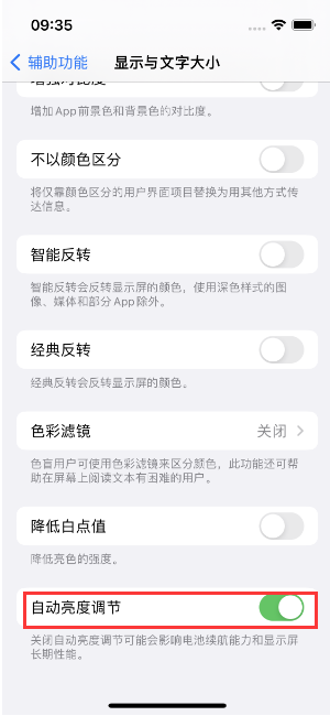 临潭苹果15维修店分享iPhone 15 Pro系列屏幕亮度 