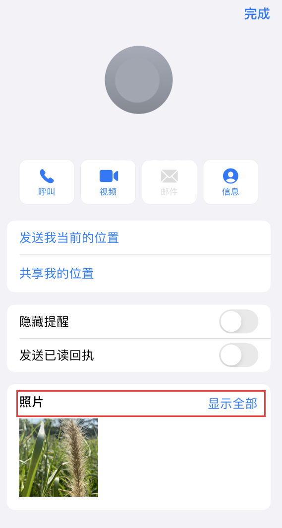 临潭苹果手机维修分享如何快速查找 iMessage 信息中的图片等附件 